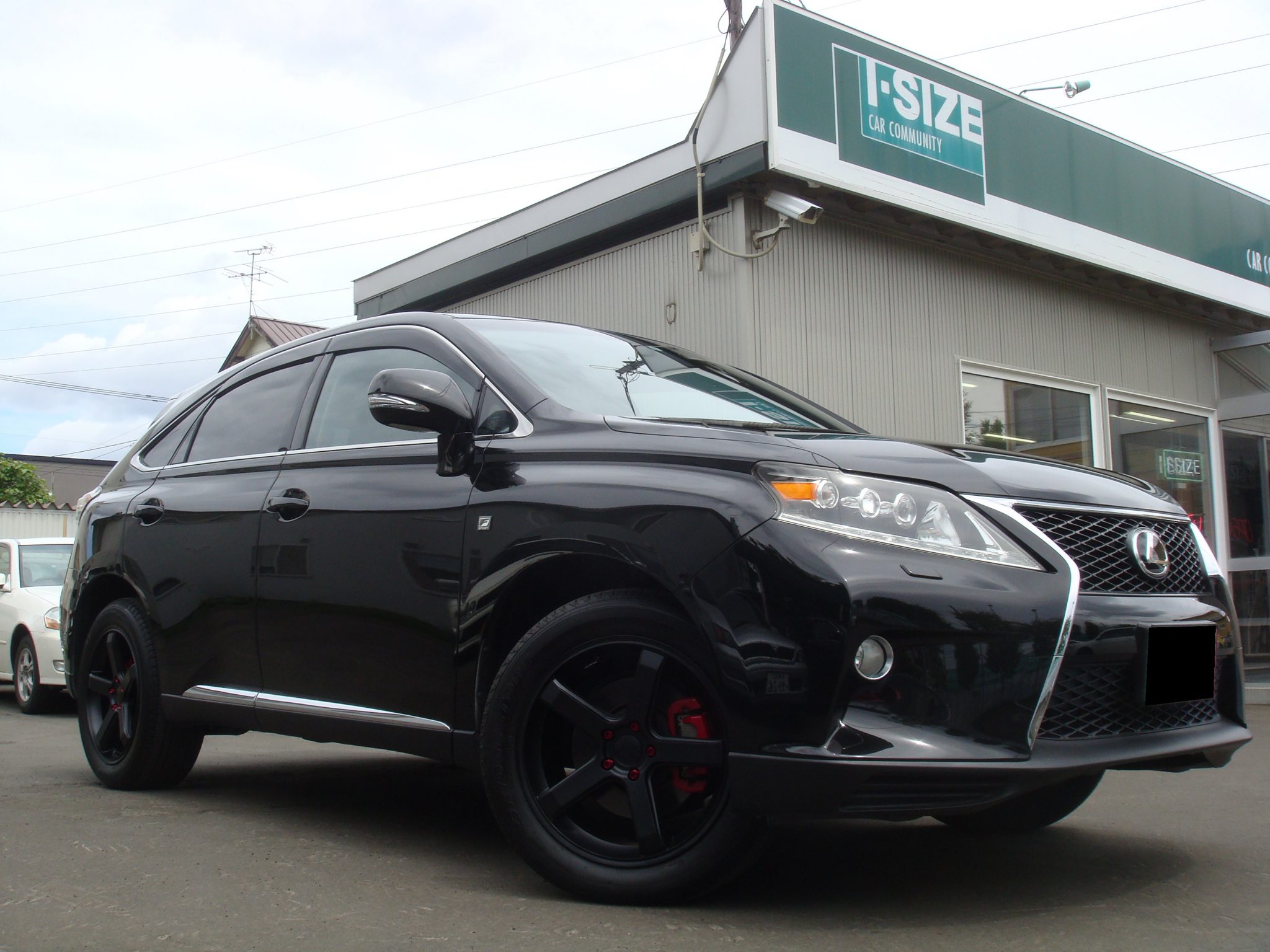 レクサス,RX350,Fスポーツ,4WD,GGL15W,ブラックメッシュスピンドルグリル,エアロタイプバンパー,アルミペダル,ディンプル本革ステアリング,専用スカッフプレート,パドルシフト,専用サスペンション,キョウエイ,レデューラレーシング,シェルタイプ,ナット、スフィアライト,フォグ,LED,デュアルカラーモデル,H11,アルミホイール, ブレーキキャリパー塗装,耐熱,