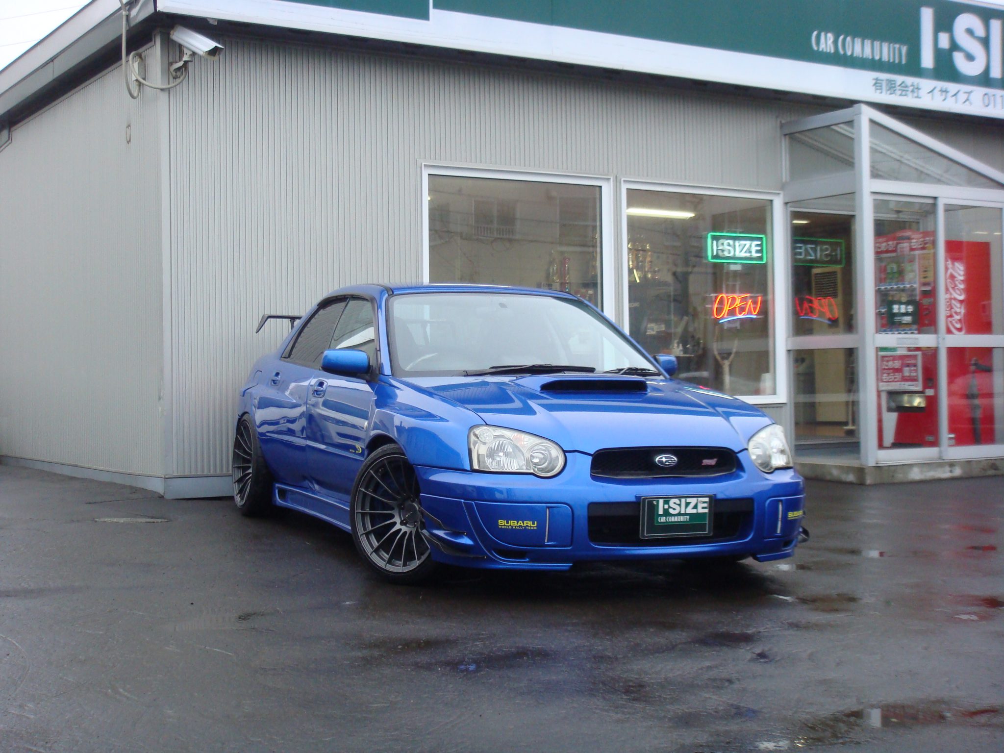 スバル インプレッサ ＷＲＸ Ｖ－リミテッド２００３ ワンオフワイドボディ