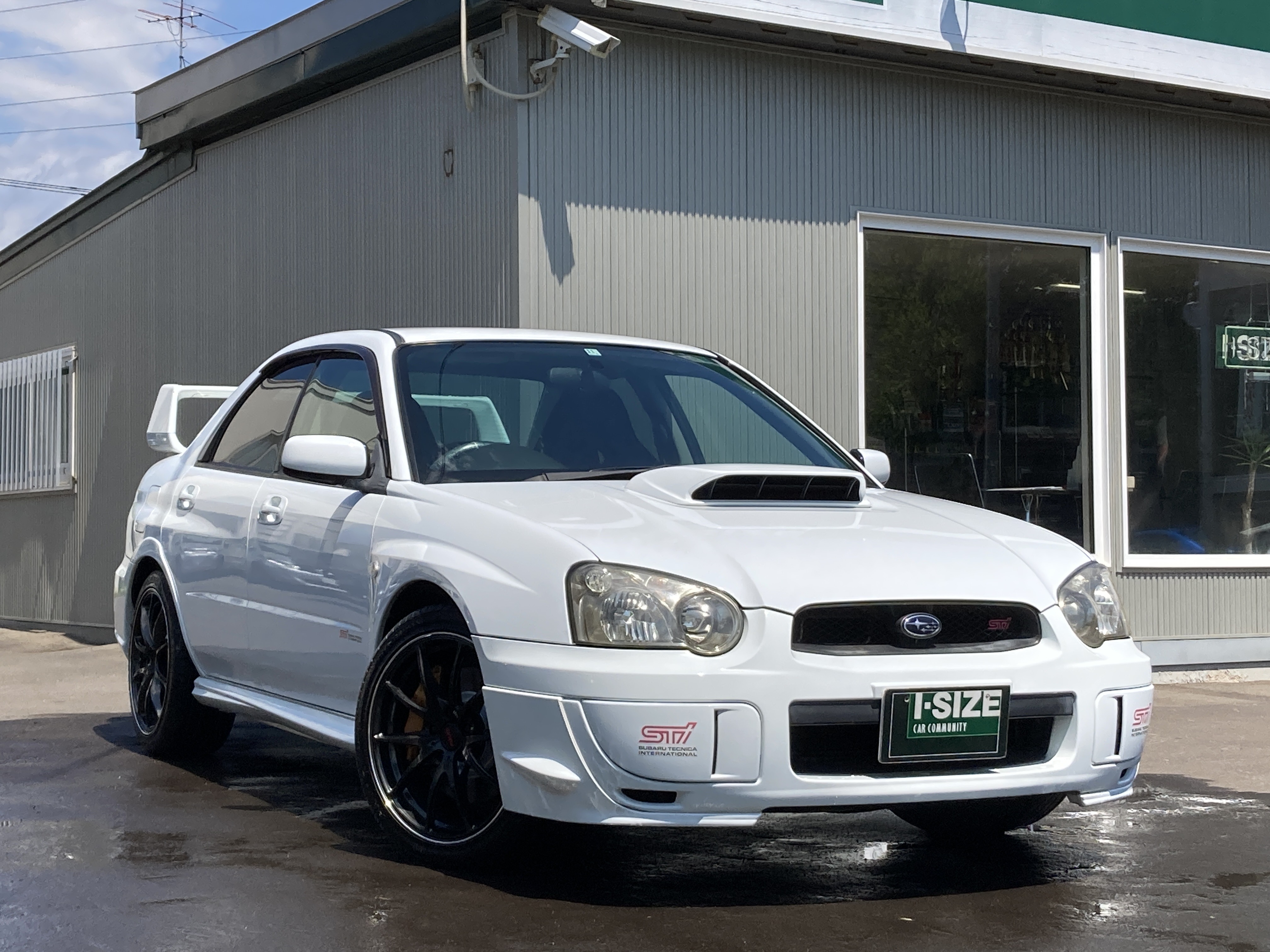 インプレッサ WRX　GDB Ｃ型　インタークーラー　涙目 STI 正規品，大得価】 インプレッサ STIリップスポイラーGDA/GDB 涙目 (C〜E